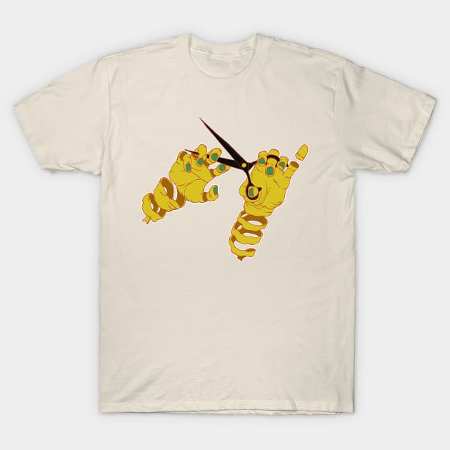 Scissor Hands T-Shirt by bananaobasan